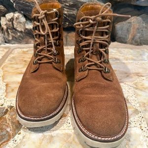 Sperry Men Gold Lug Boot Tan Shoes STS13857